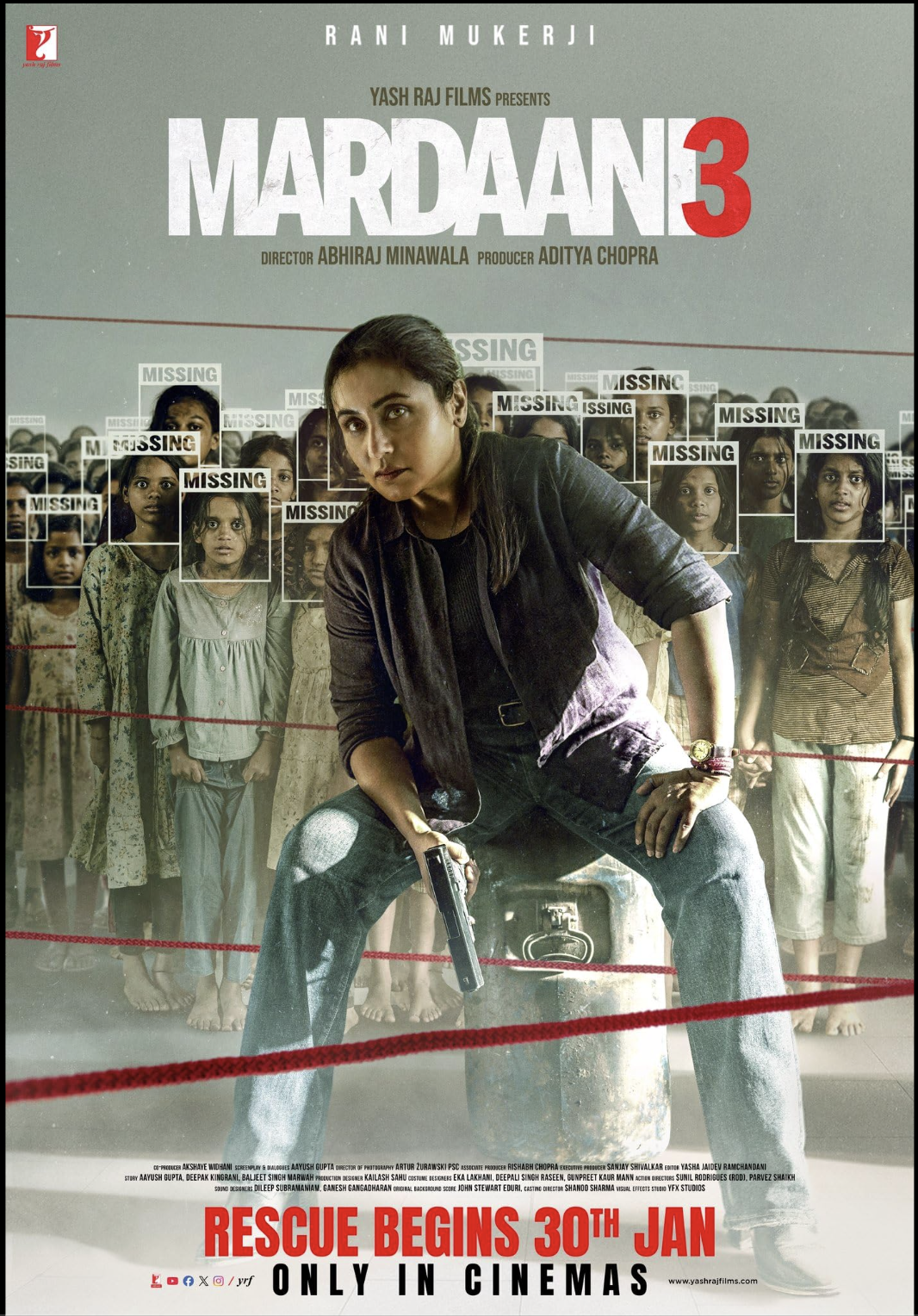 Mardaani 3 2026 poster
